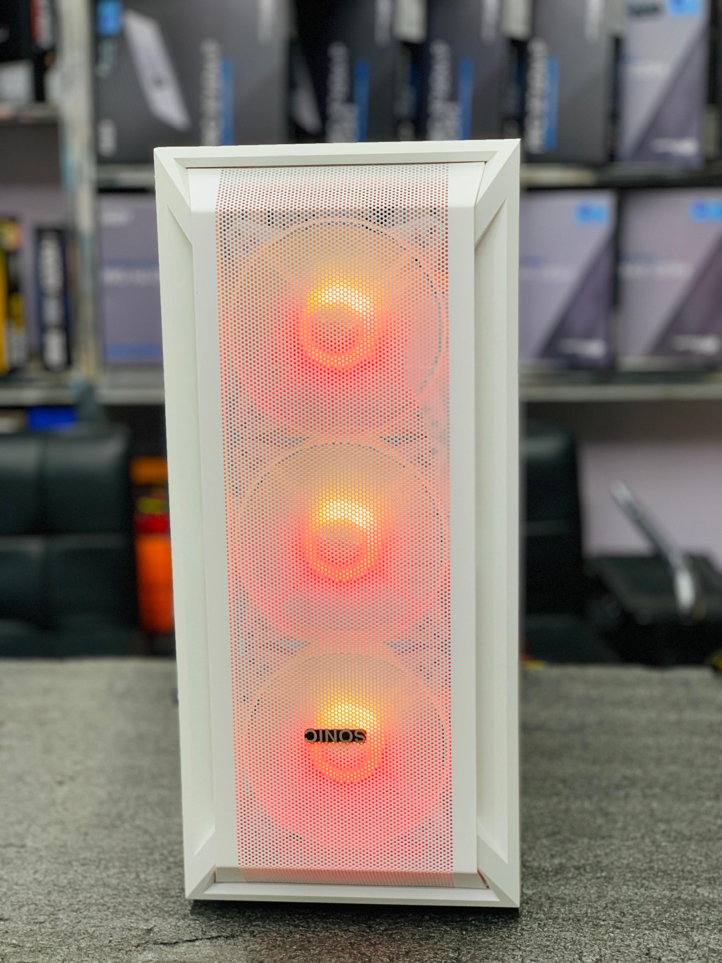 Sonic Casing R19 White 3 RGB Fans Sonic Casing R19 White 3 RGB Fans